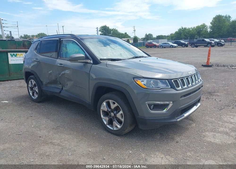 2020 JEEP COMPASS LIMITED 4X4 VIN: 3C4NJDCB3LT167385
