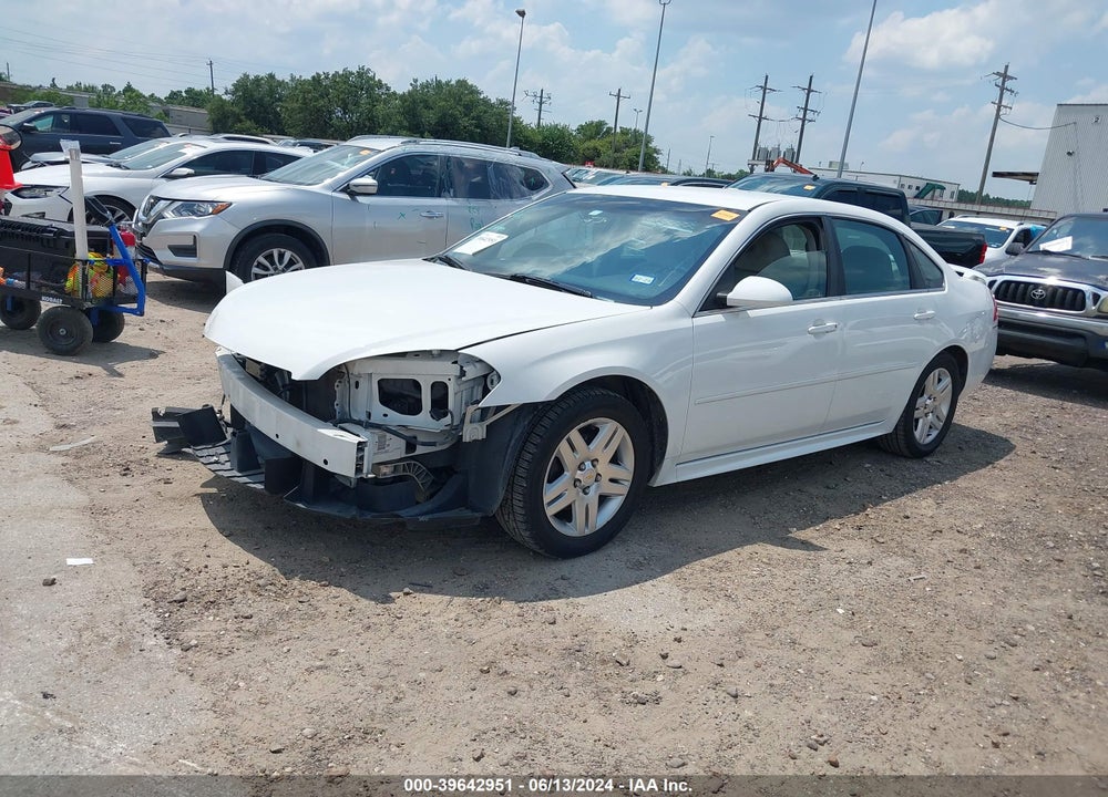 2012 CHEVROLET IMPALA LT VIN: 2G1WG5E39C1101741