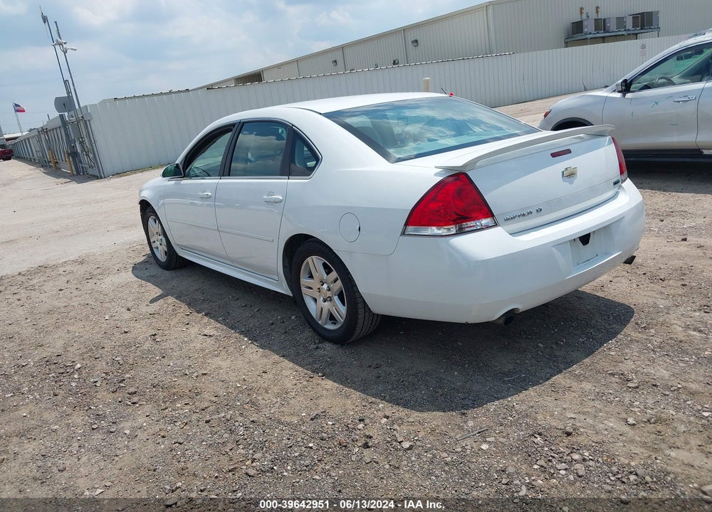 2012 CHEVROLET IMPALA LT VIN: 2G1WG5E39C1101741