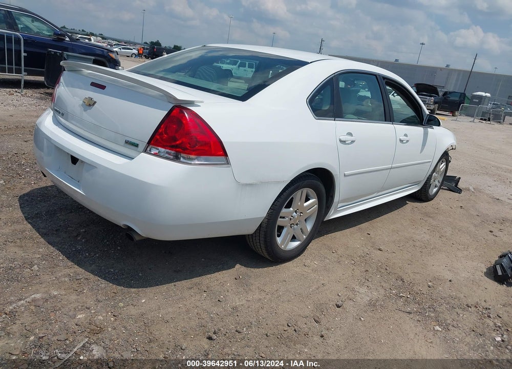 2012 CHEVROLET IMPALA LT VIN: 2G1WG5E39C1101741