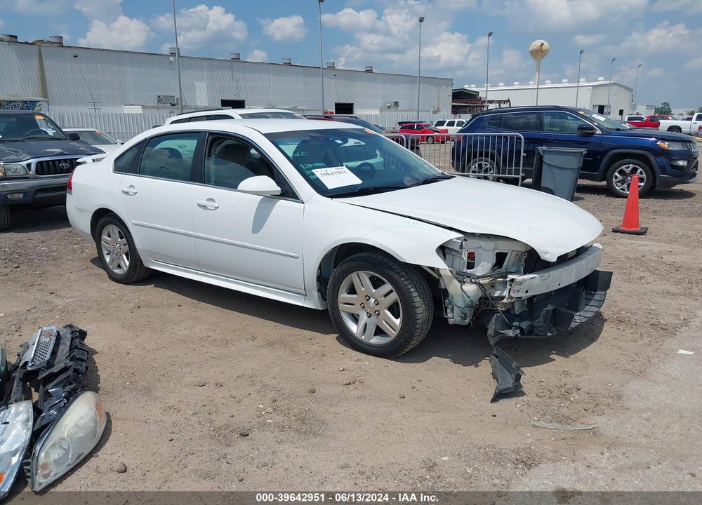 2012 CHEVROLET IMPALA LT VIN: 2G1WG5E39C1101741