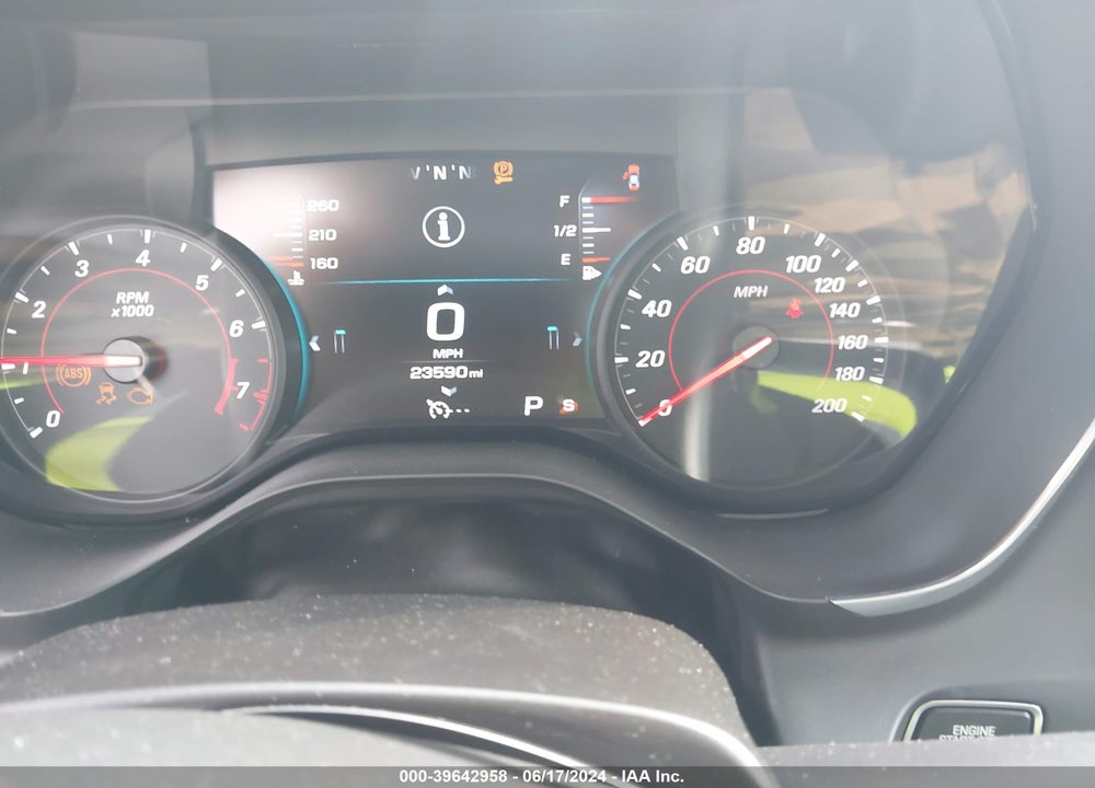 2017 CHEVROLET CAMARO 2SS VIN: 1G1FH1R72H0104227