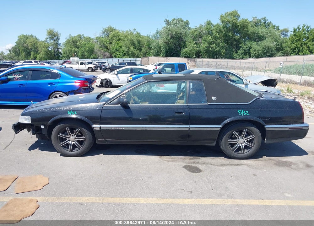 1992 CADILLAC ELDORADO VIN: 1G6EL13B1NU619614