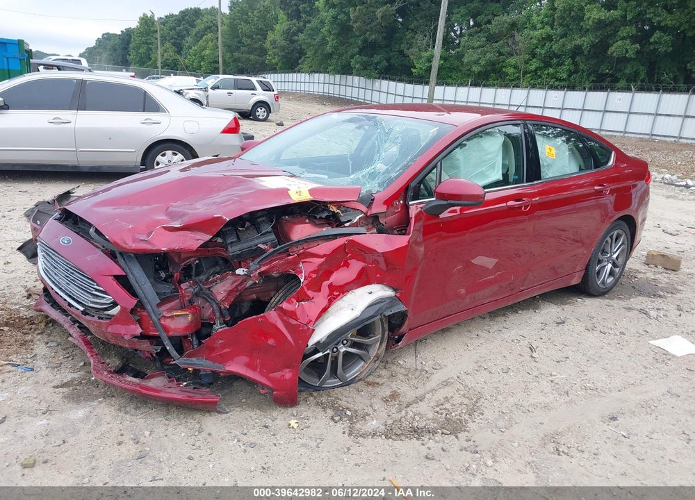 2017 FORD FUSION SE VIN: 3FA6P0H78HR336004