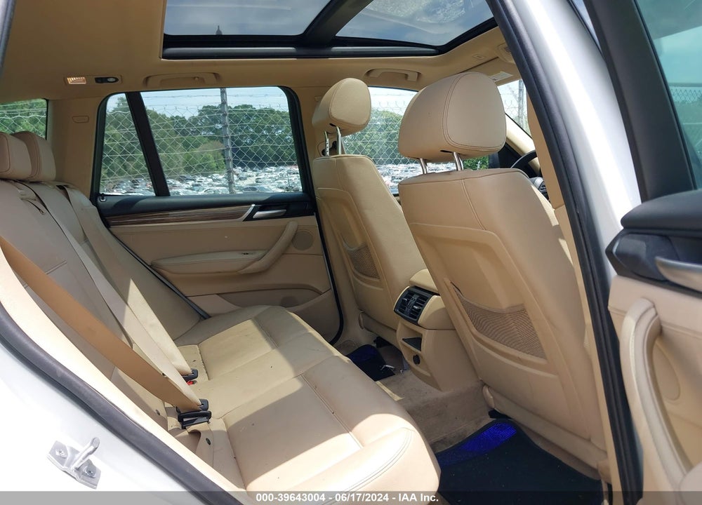 2015 BMW X3 XDRIVE28I VIN: 5UXWX9C53F0D49746