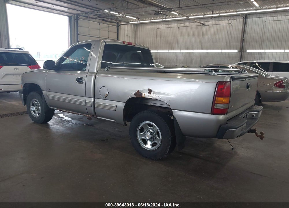 1999 CHEVROLET SILVERADO 1500 LS VIN: 1GCEK14V2XZ112266