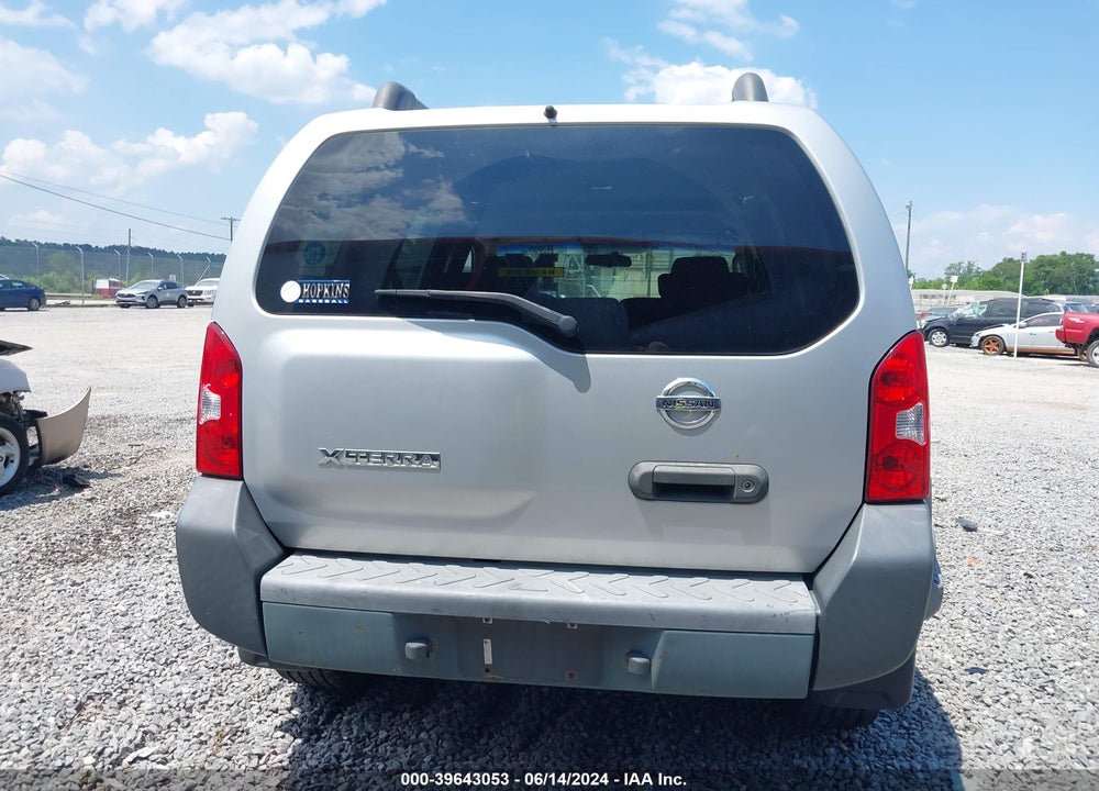 2007 NISSAN XTERRA X VIN: 5N1AN08W37C541417