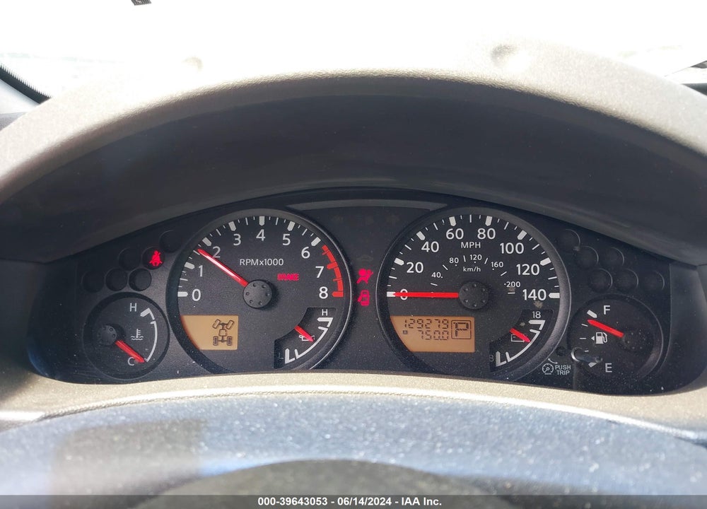 2007 NISSAN XTERRA X VIN: 5N1AN08W37C541417