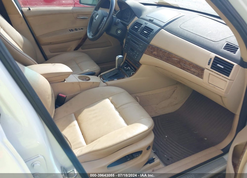 2007 BMW X3 3.0SI VIN: WBXPC93417WF15630