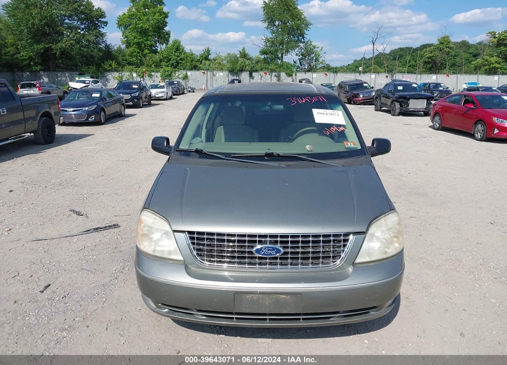 2006 FORD FREESTAR SEL VIN: 2FMZA52226BA15313