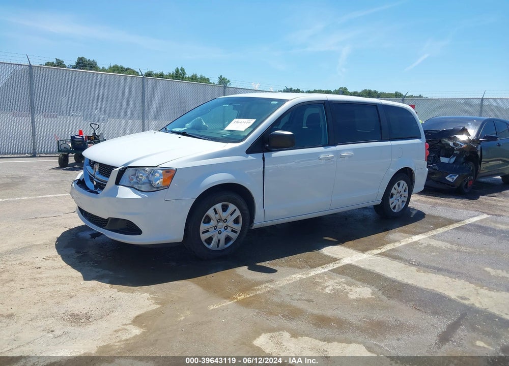2018 DODGE GRAND CARAVAN SE VIN: 2C4RDGBGXJR285490