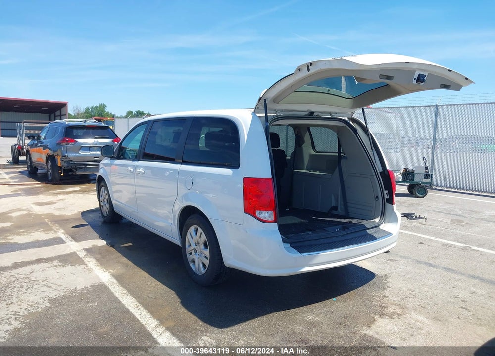 2018 DODGE GRAND CARAVAN SE VIN: 2C4RDGBGXJR285490