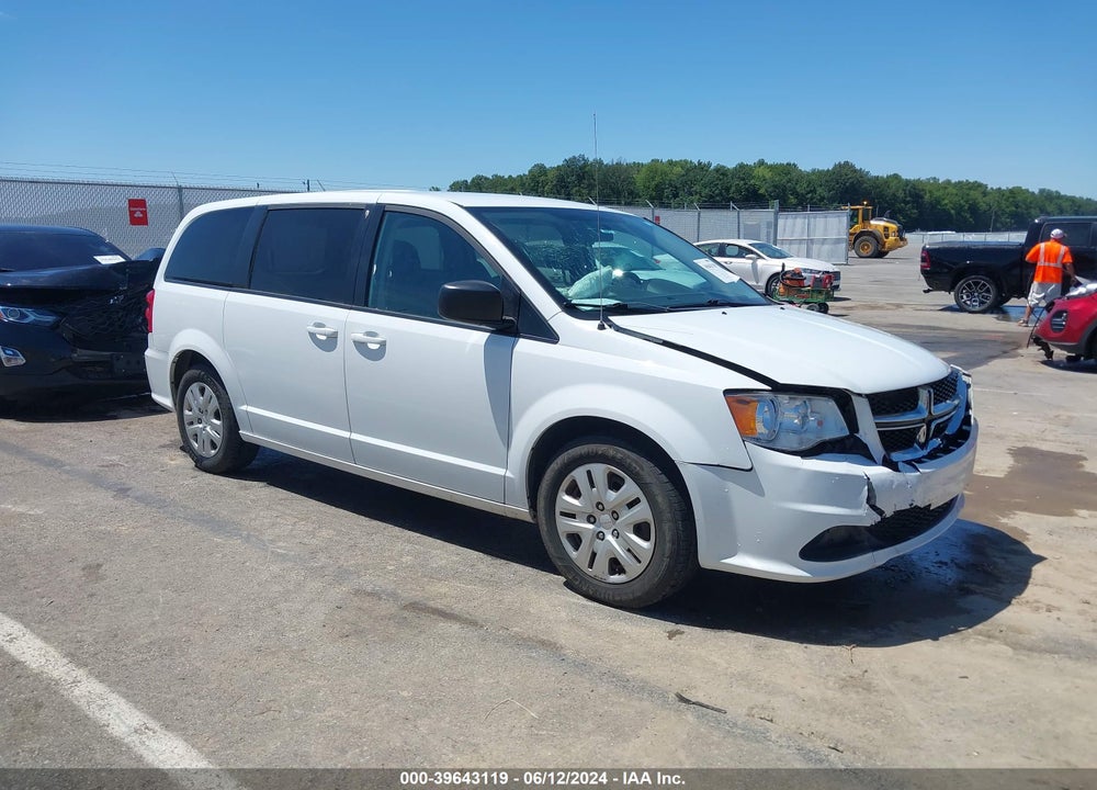 2018 DODGE GRAND CARAVAN SE VIN: 2C4RDGBGXJR285490