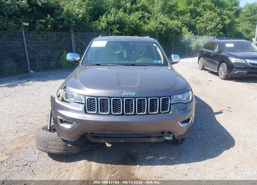2017 JEEP GRAND CHEROKEE LIMITED 4X4 VIN: 1C4RJFBG4HC698981