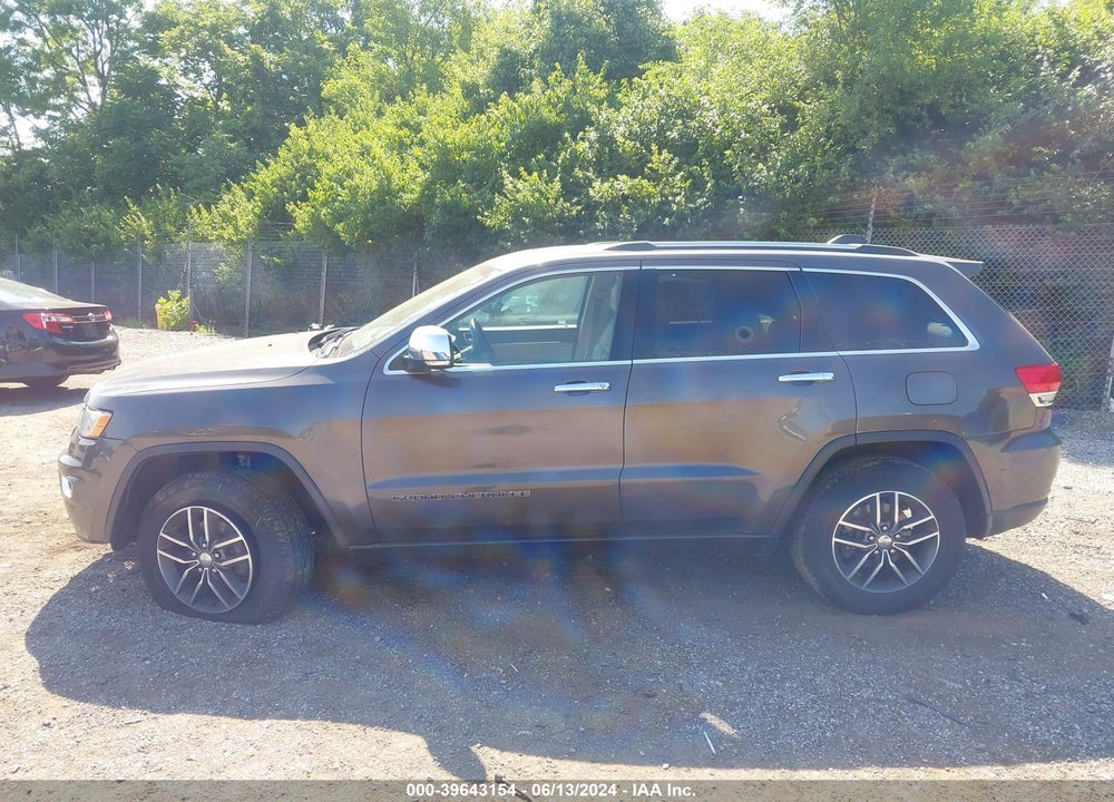 2017 JEEP GRAND CHEROKEE LIMITED 4X4 VIN: 1C4RJFBG4HC698981