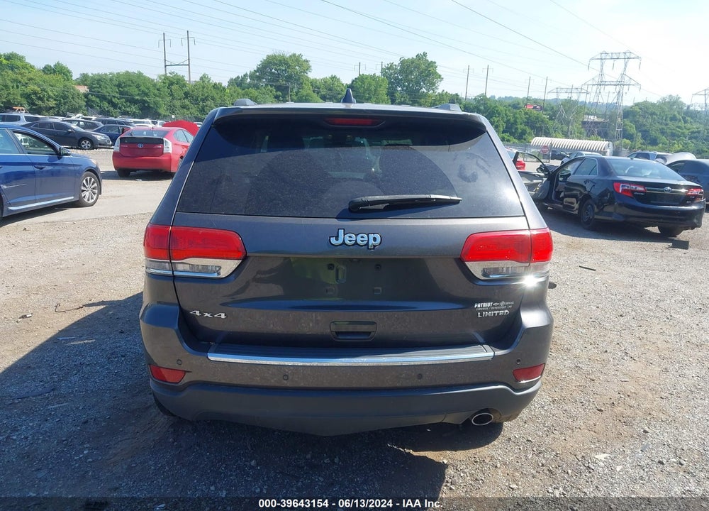 2017 JEEP GRAND CHEROKEE LIMITED 4X4 VIN: 1C4RJFBG4HC698981