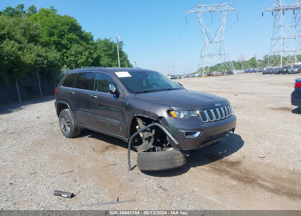 2017 JEEP GRAND CHEROKEE LIMITED 4X4 VIN: 1C4RJFBG4HC698981