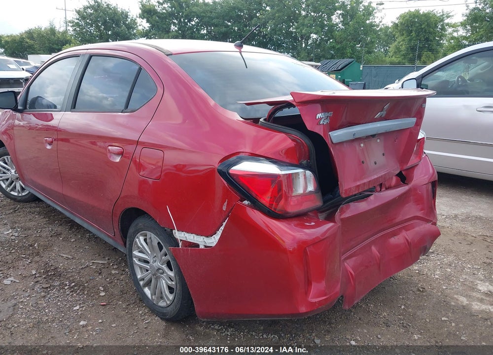 2021 MITSUBISHI MIRAGE G4 SE VIN: ML32FVFJ6MHF02237