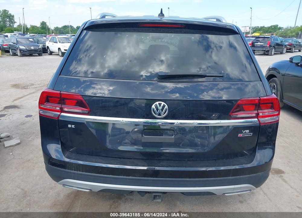 2019 VOLKSWAGEN ATLAS 3.6L V6 SE W/TECHNOLOGY VIN: 1V2UR2CA8KC616052