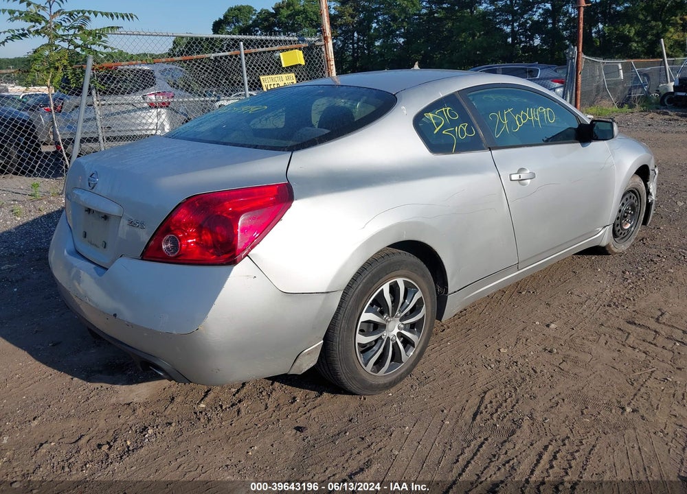 2008 NISSAN ALTIMA 2.5 S VIN: 1N4AL24E78C219874