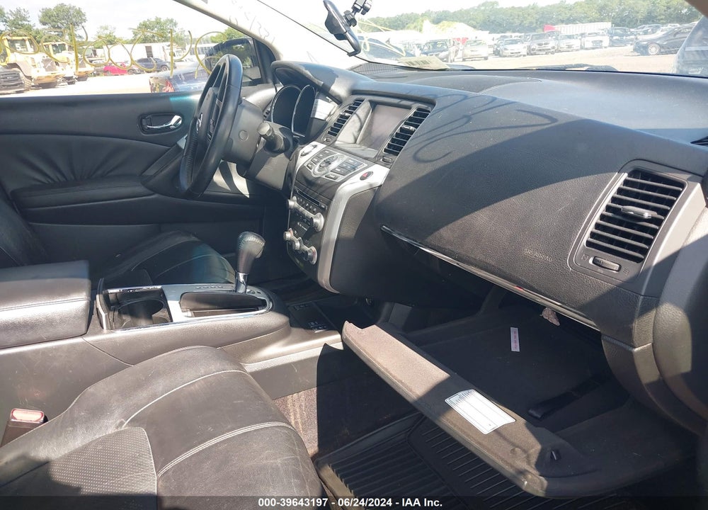 2009 NISSAN MURANO SL VIN: JN8AZ18W99W144248