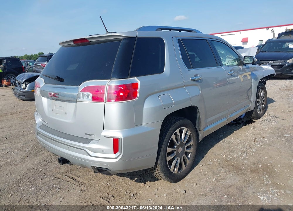 2016 GMC TERRAIN DENALI VIN: 2GKFLVE31G6275786