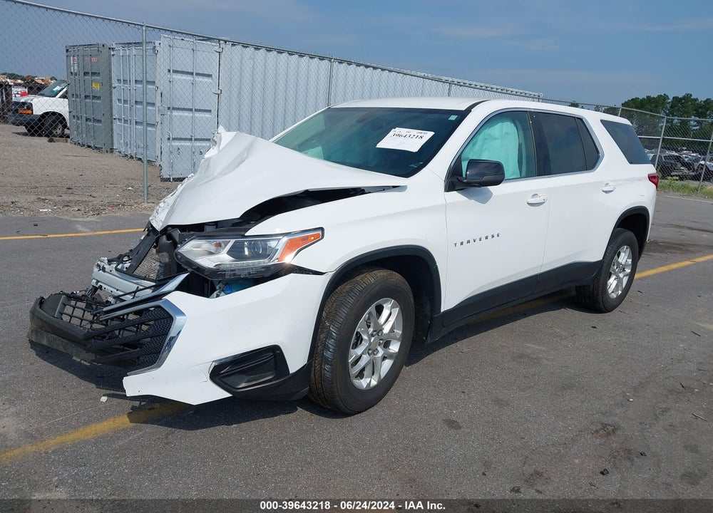 2021 CHEVROLET TRAVERSE FWD LS VIN: 1GNERFKW0MJ203963