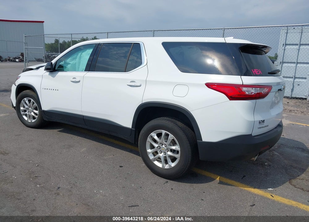 2021 CHEVROLET TRAVERSE FWD LS VIN: 1GNERFKW0MJ203963