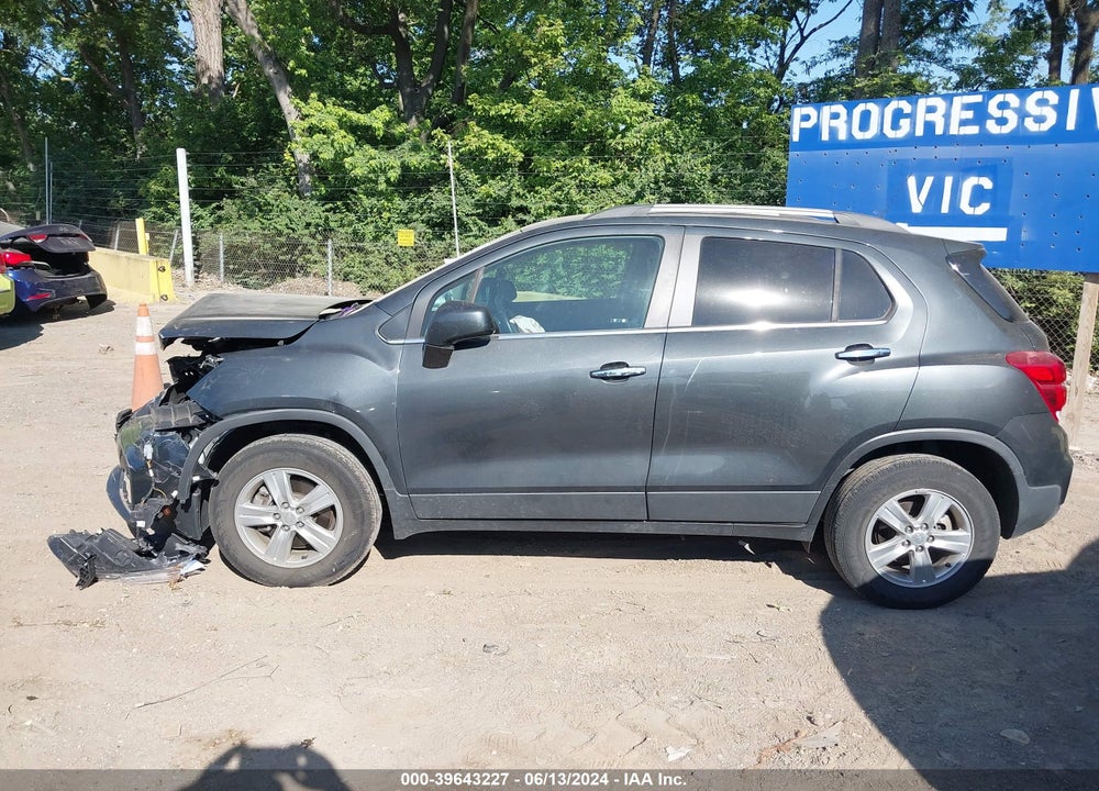 2019 CHEVROLET TRAX LT VIN: 3GNCJPSBXKL334521