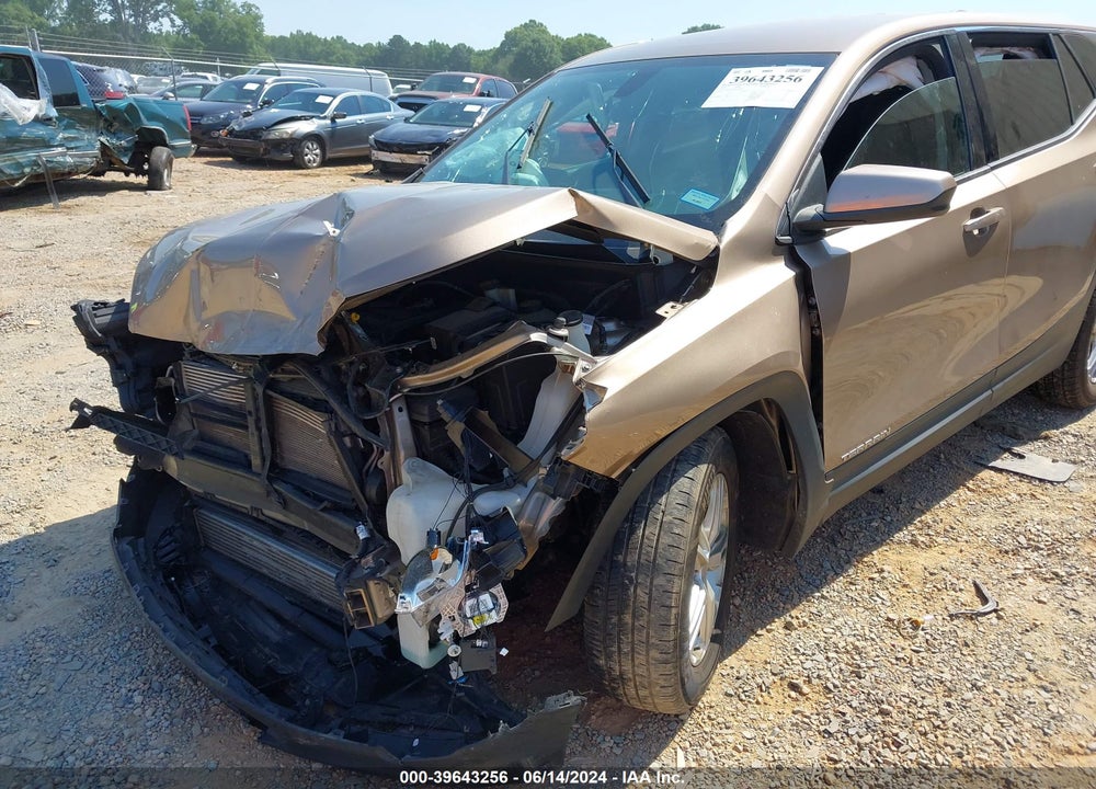 2018 GMC TERRAIN SLE VIN: 3GKALMEV5JL199899