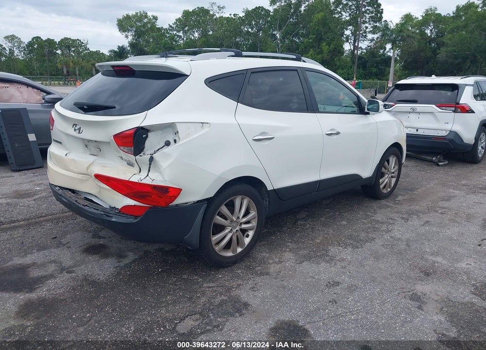 2013 HYUNDAI TUCSON LIMITED VIN: KM8JU3AC0DU656681