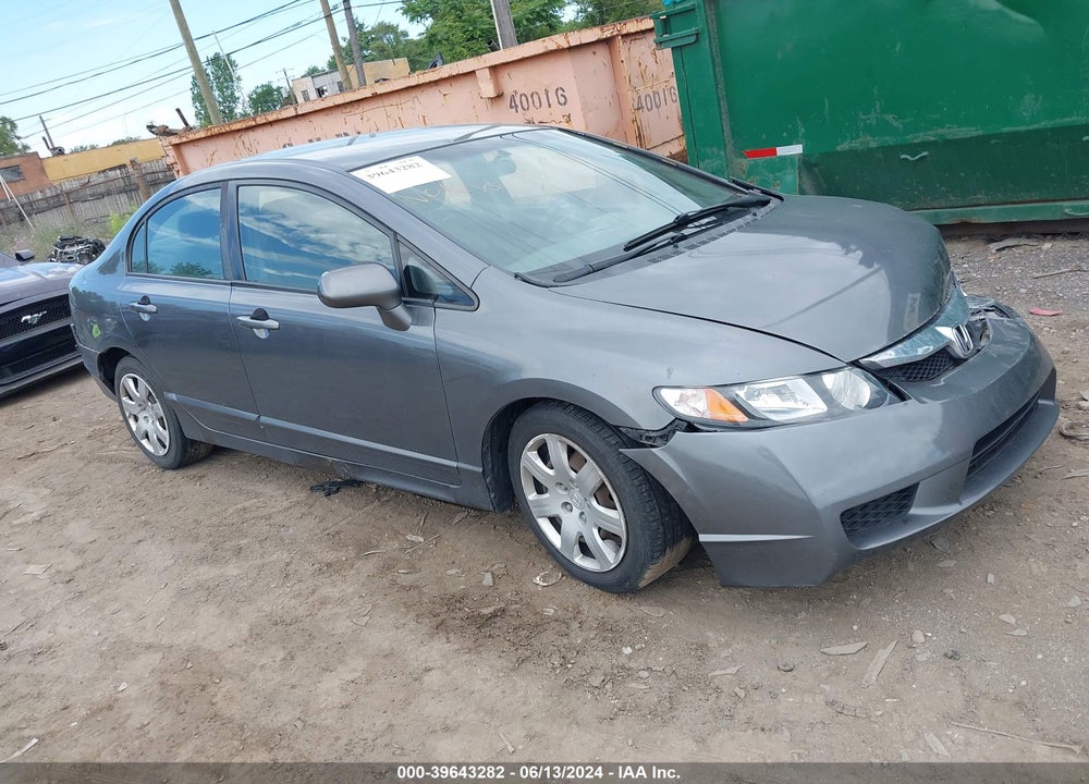 2010 HONDA CIVIC VIN: 2HGFA1F56AH322253