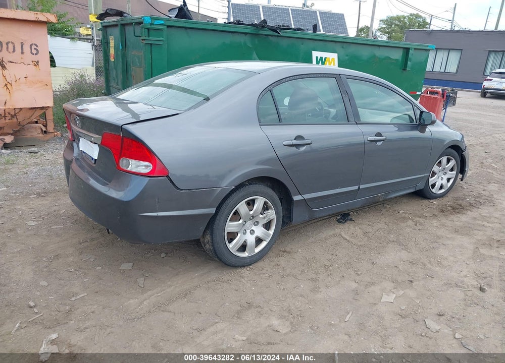 2010 HONDA CIVIC VIN: 2HGFA1F56AH322253
