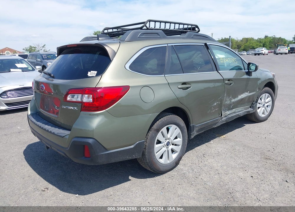 2019 SUBARU OUTBACK 2.5I PREMIUM VIN: 4S4BSAFC8K3340472
