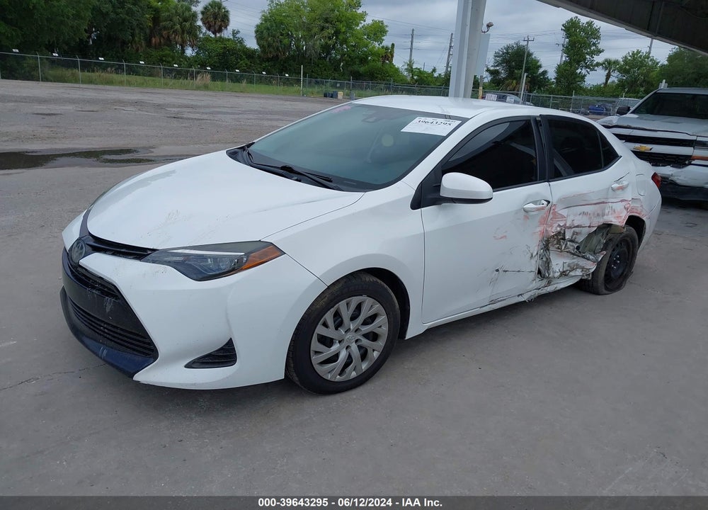 2019 TOYOTA COROLLA LE VIN: 5YFBURHE3KP880668
