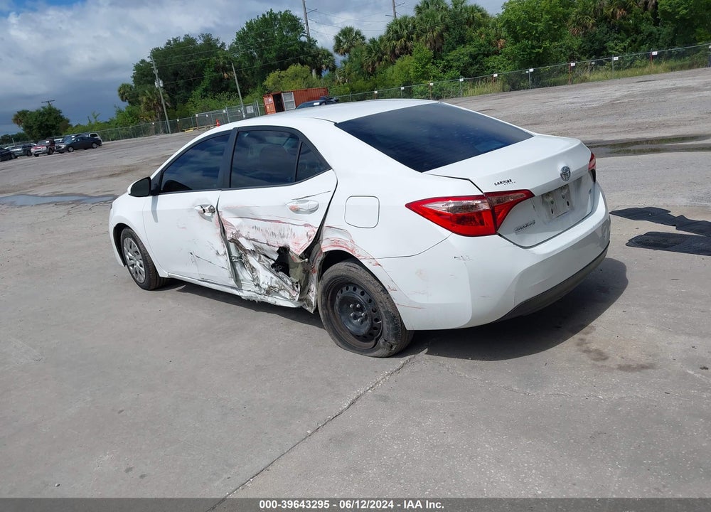 2019 TOYOTA COROLLA LE VIN: 5YFBURHE3KP880668