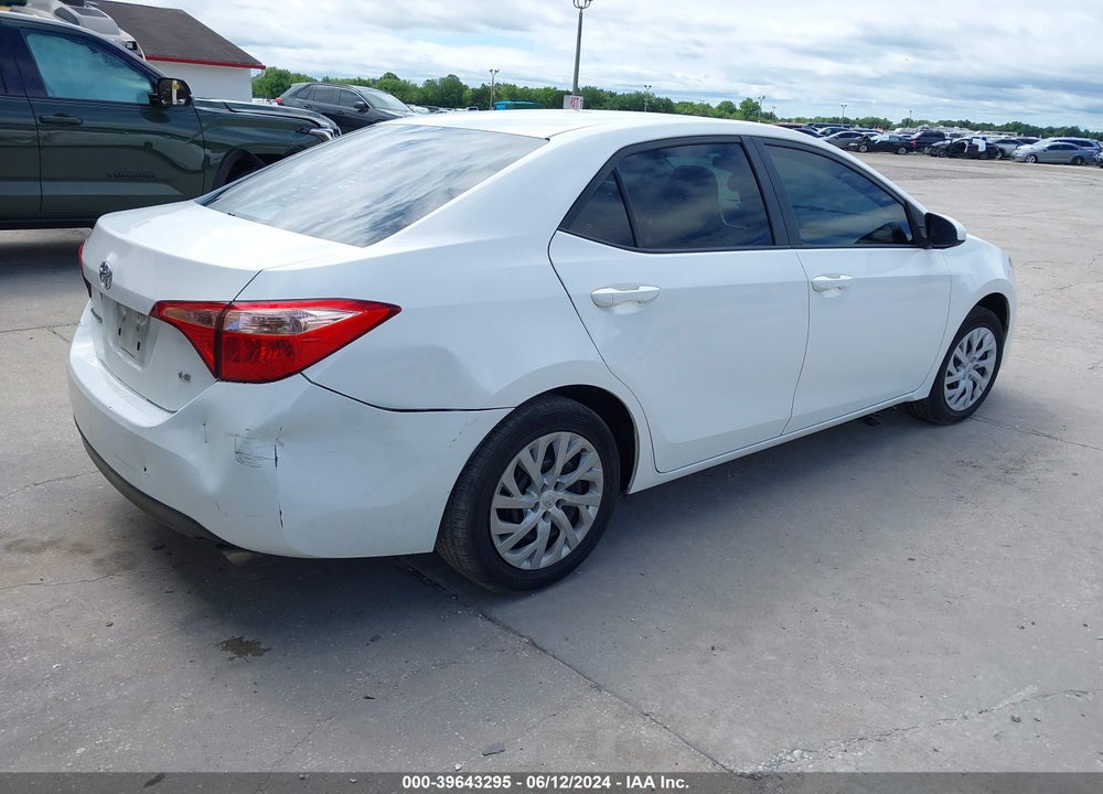 2019 TOYOTA COROLLA LE VIN: 5YFBURHE3KP880668