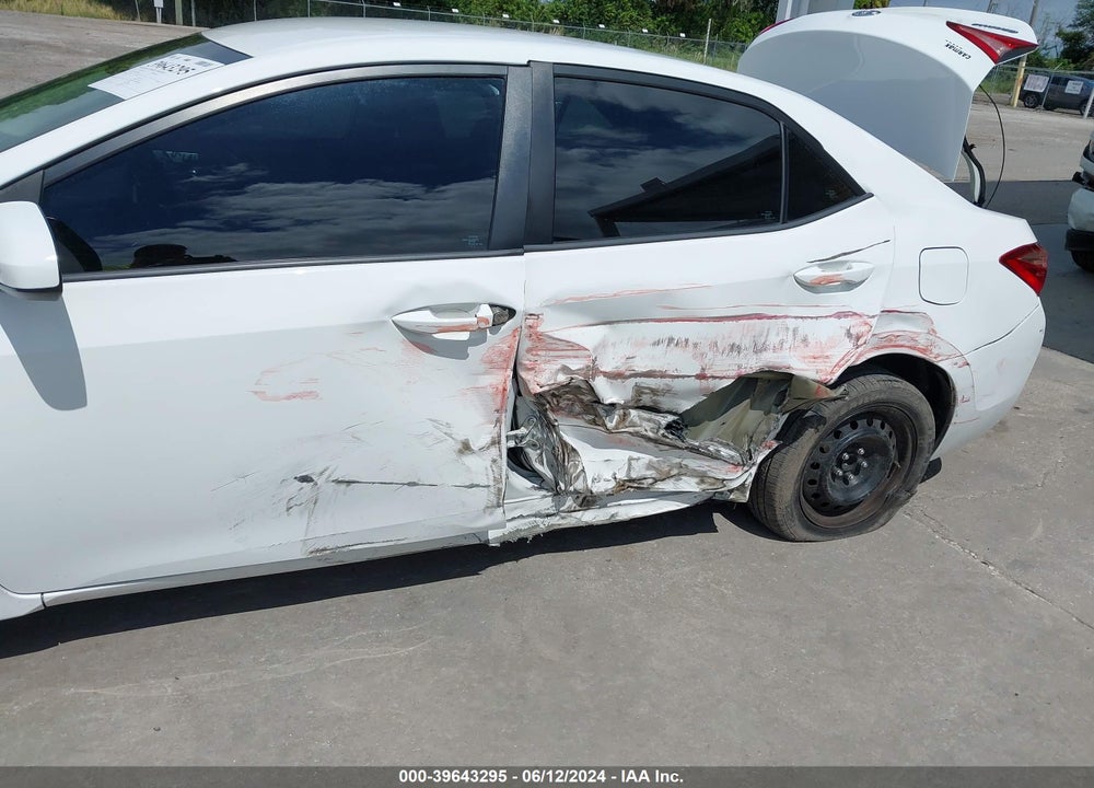 2019 TOYOTA COROLLA LE VIN: 5YFBURHE3KP880668