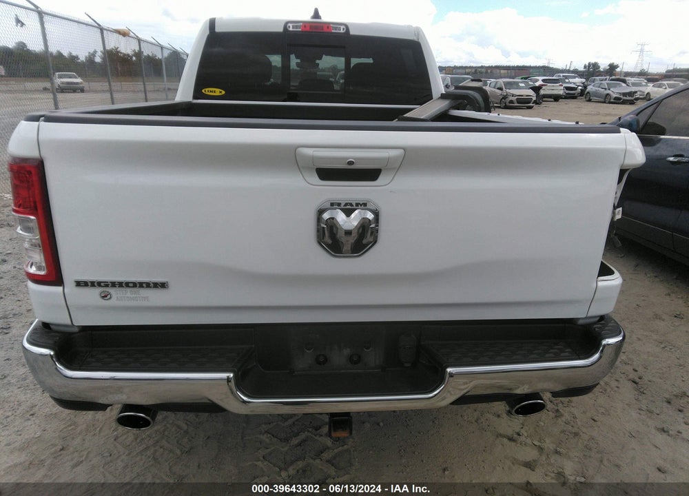 2022 RAM 1500 BIG HORN 4X2 6'4 BOX VIN: 1C6RREMT9NN467823