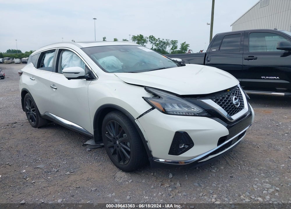 2021 NISSAN MURANO PLATINUM FWD VIN: 5N1AZ2DJ5MC116755