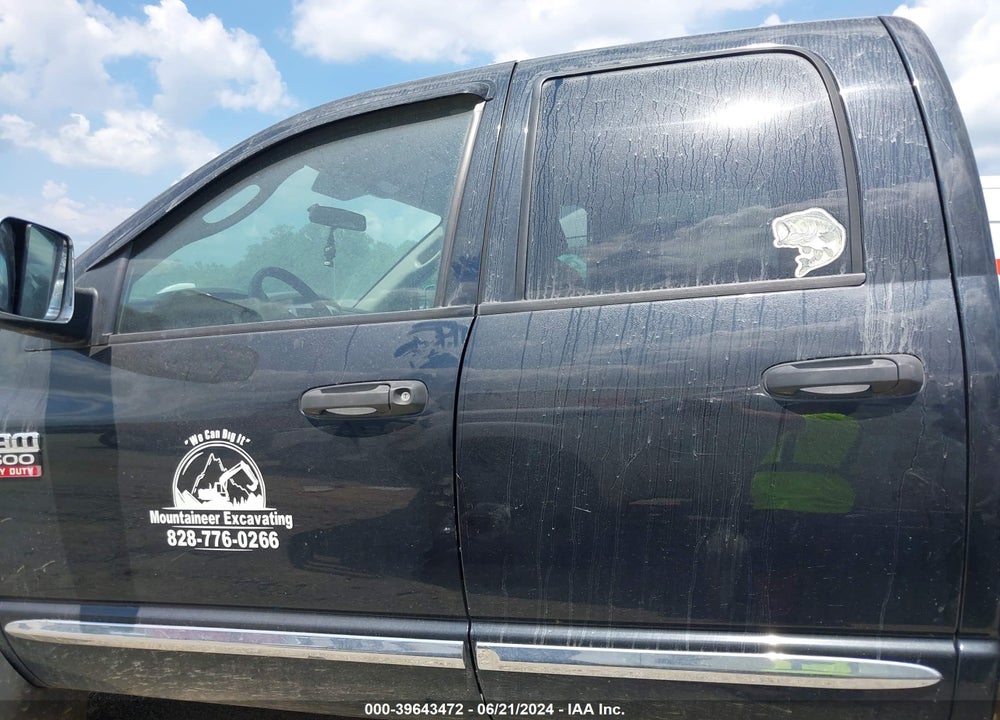 2009 DODGE RAM 3500 SLT VIN: 3D7MX48LX9G546533