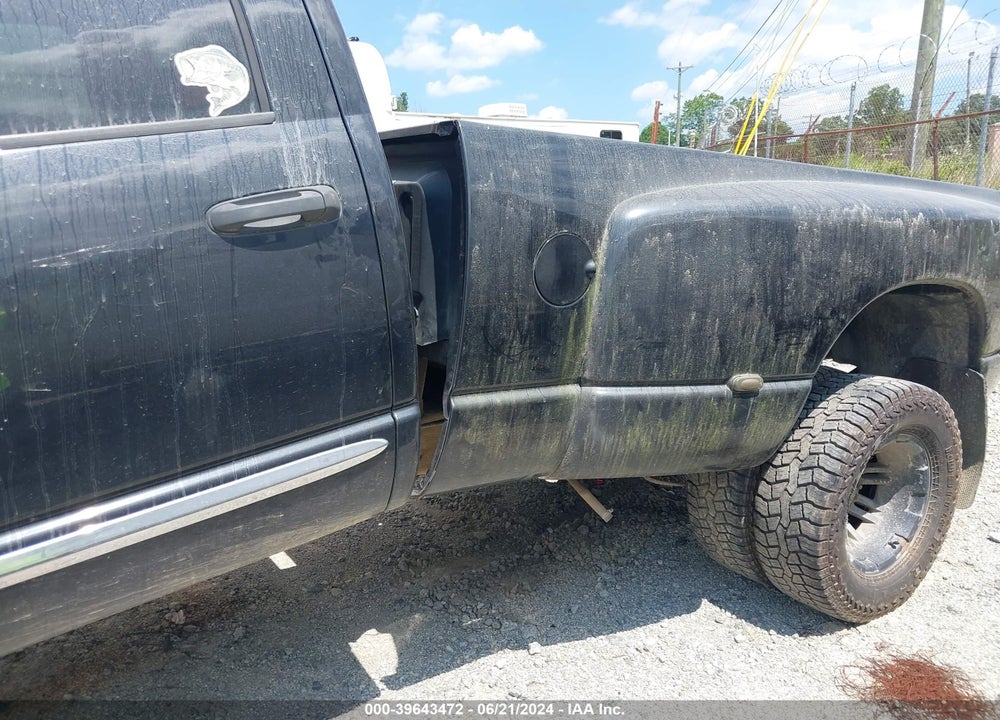 2009 DODGE RAM 3500 SLT VIN: 3D7MX48LX9G546533