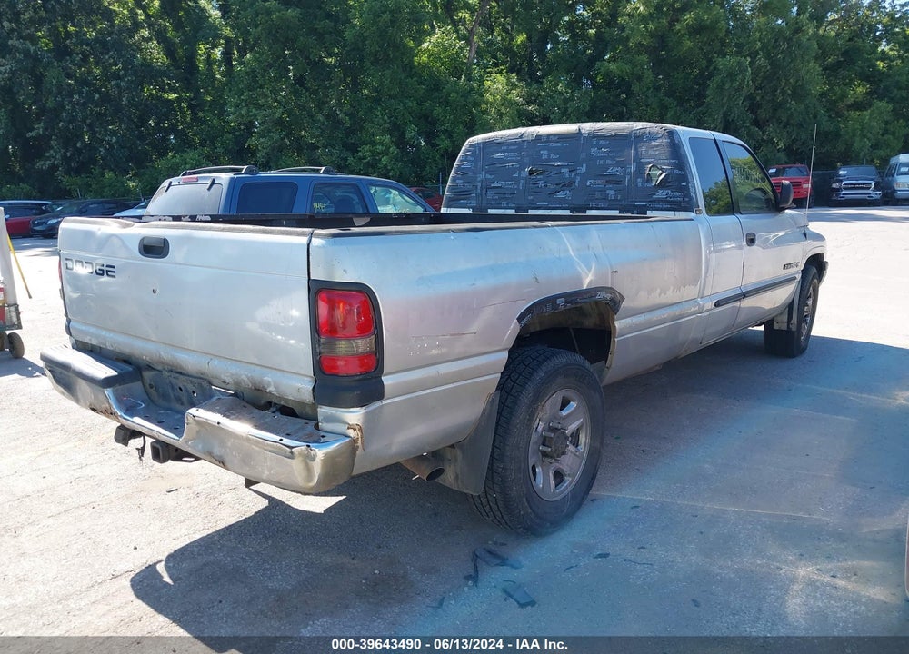 2002 DODGE RAM 2500 ST VIN: 3B7KC23Z92M287389