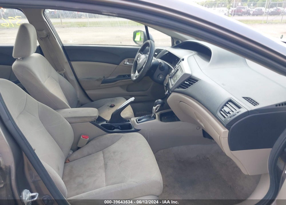 2012 HONDA CIVIC EX VIN: 19XFB2F89CE004072