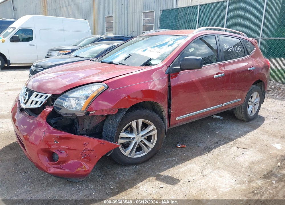 2015 NISSAN ROGUE SELECT S VIN: JN8AS5MT1FW670585