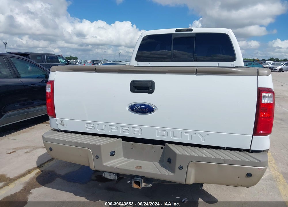 2008 FORD F-250 KING RANCH VIN: 1FTSW21R18ED16683