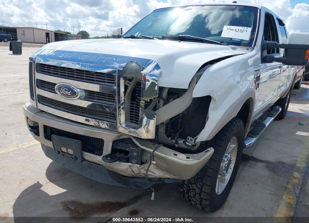2008 FORD F-250 KING RANCH VIN: 1FTSW21R18ED16683