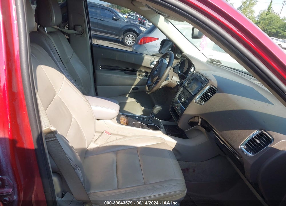 2013 DODGE DURANGO CREW VIN: 1C4RDJDG9DC527919