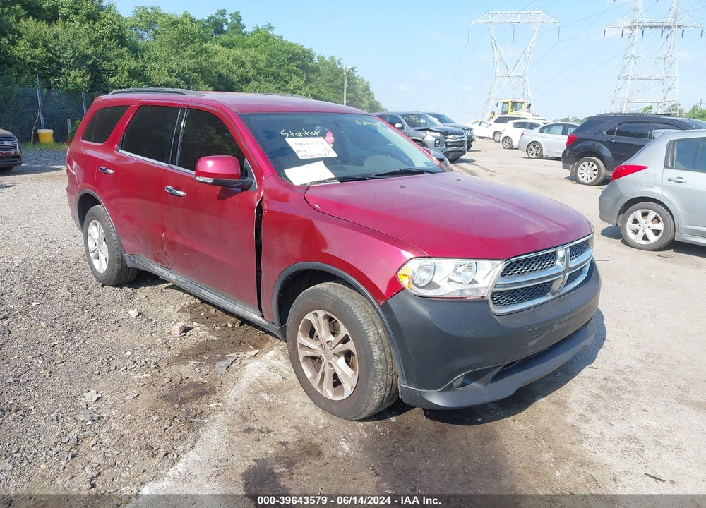 2013 DODGE DURANGO CREW VIN: 1C4RDJDG9DC527919