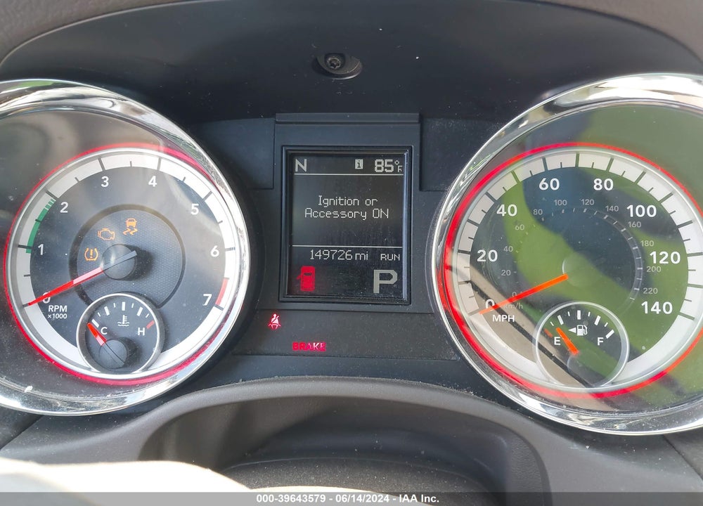 2013 DODGE DURANGO CREW VIN: 1C4RDJDG9DC527919